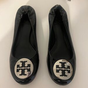 Black Tory Burch Ballet Flats
